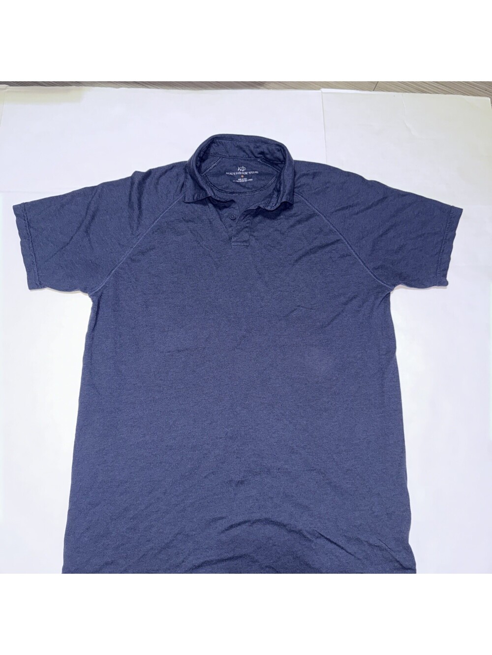 Southern Tide blue polo size small made in Peru